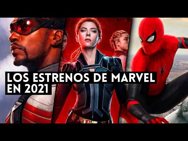 Los ESTRENOS de MARVEL en 2021 - Series y películas