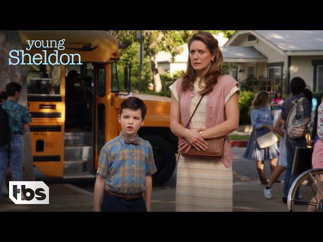 Young Sheldon: First Day of High School (Season 1 Episode 1 Clip) | TBS