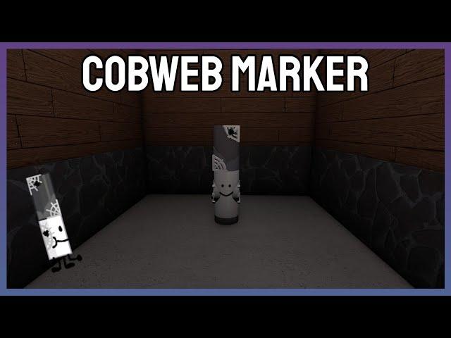 How to find the "Cobweb" Marker |ROBLOX FIND THE MARKERS