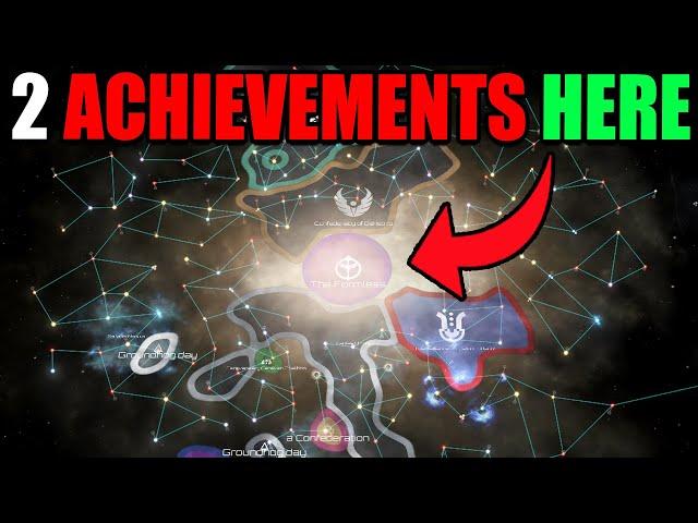 I Went To The Centre Of The Galaxy TWICE For Achievements In Stellaris...