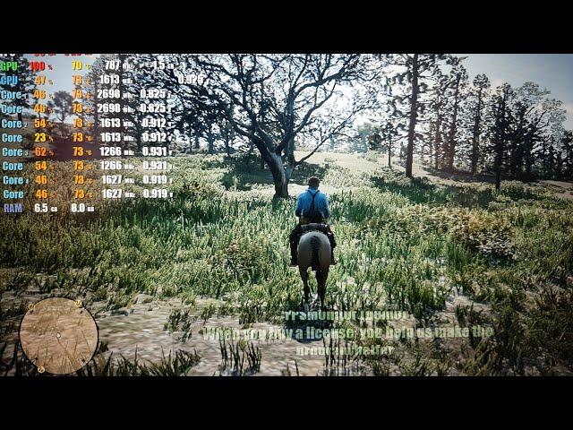 Red dead redemption 2 on ryzen 5 3500u|1gb vram|720p low|avita pura|low end laptop|