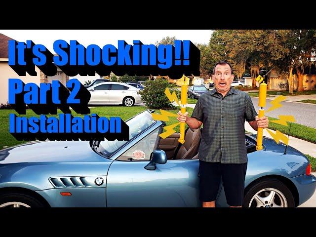 How To Install New Rear Shocks: BMW Z3!