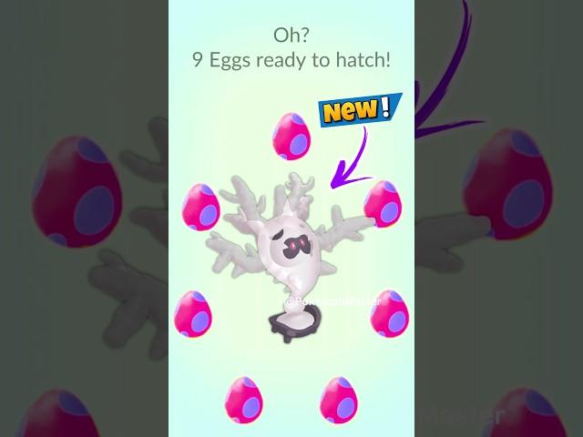 Hatching new 7km Eggs for Galarian Corsola & Cursola (Pokemon GO)