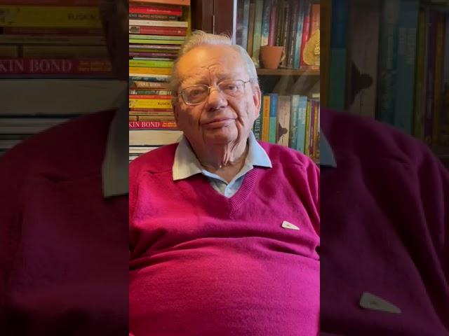 Ruskin Bond's Special Message On His New Book 'The Golden Years'