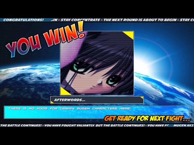 NICK54222 MUGEN: Mai Kawasumi (me) VS Sergeant R-A