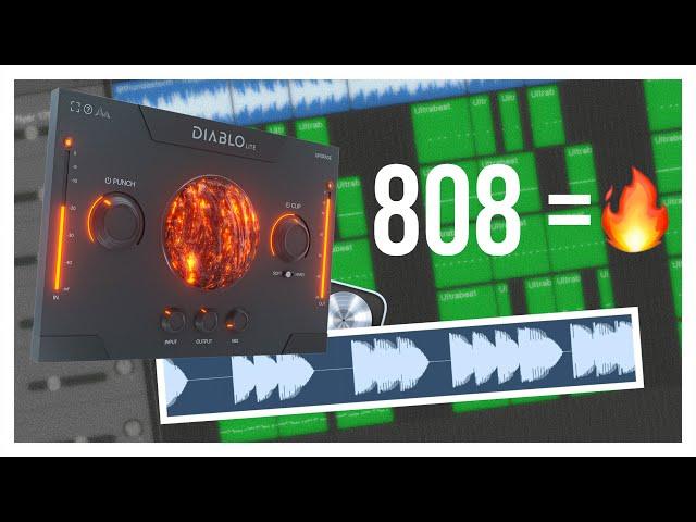 This Plugin Will Make Your 808s Sound INSANE!! | Cymatics New Plugin "Diablo Lite" in Logic Pro X