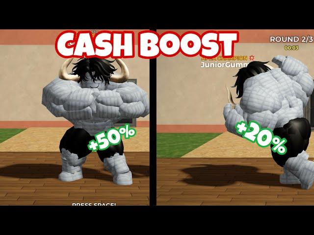 NEW GYM LEAGUE UPDATE!! NEW POSE CASH  BOOST AND NEW CLAN UPDATE NEXT WEEK!! (Roblox)