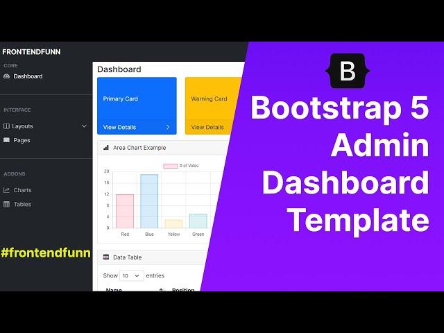 bootstrap admin dashboard tutorial