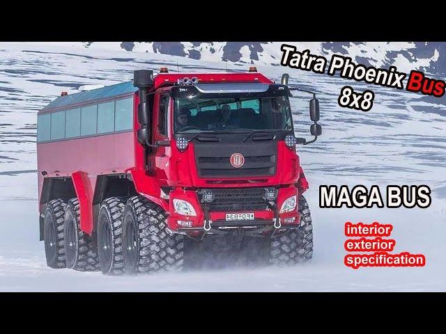 Maga Bus Tatra phoenix sleipnir 8x8 | interior, exterior, specification