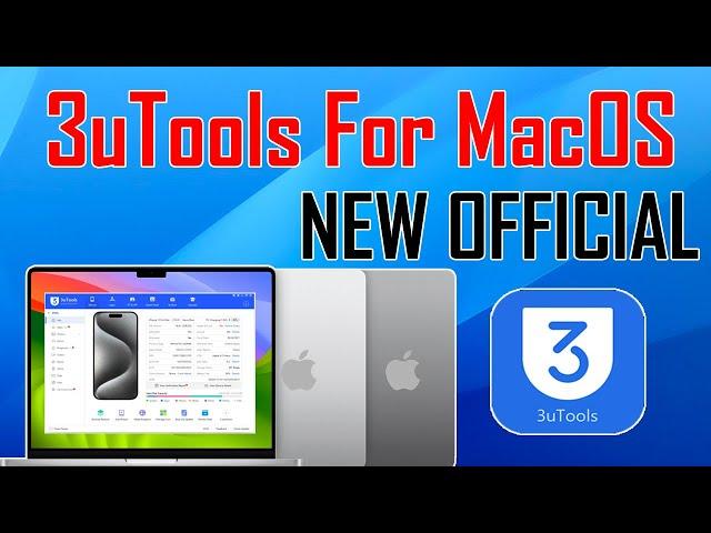  IT'S OFFICIAL 3uTools For Mac | Best iDevice Manage Software for iPhone/iPads/iPods iOS 17/16/15