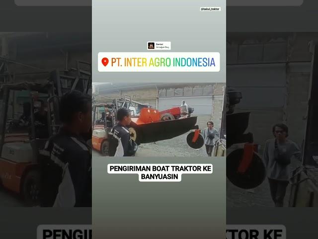 Traktor Perahu Dikirim ke Banyuasin