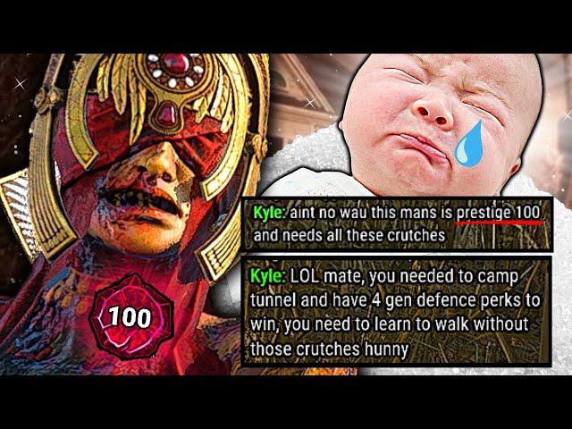 P100 PLAGUE Makes Them SALTY | They Couldn't Loop Shack Properly So They Mad...Dead By Daylight