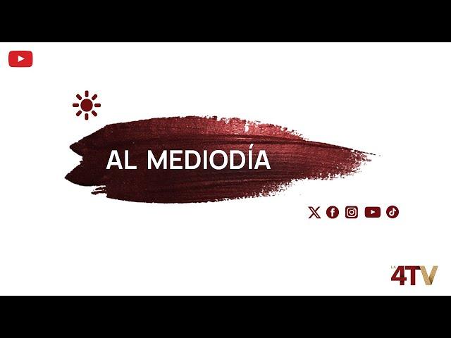 La 4Tv Al Mediodía 8 Ene 2025 / Como Pez en el Agua - Luis Quintana / Invitación Luisa María Alcalde