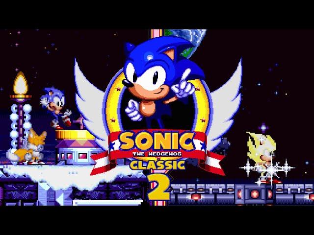 This Sonic Fan Game is Amazing :: Sonic Classic 2  100% Full Game Playthrough (1080p/60fps)