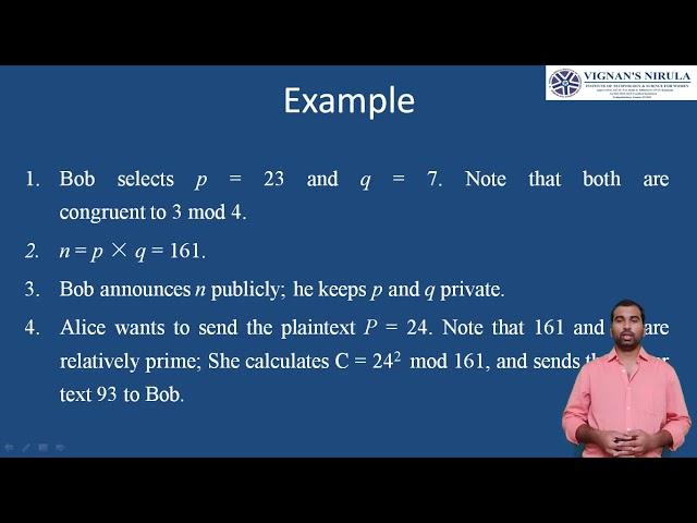 Cryptography - Rabin Cryptosystem