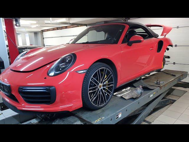 Porsche 911 Turbo S стоимость ремонта