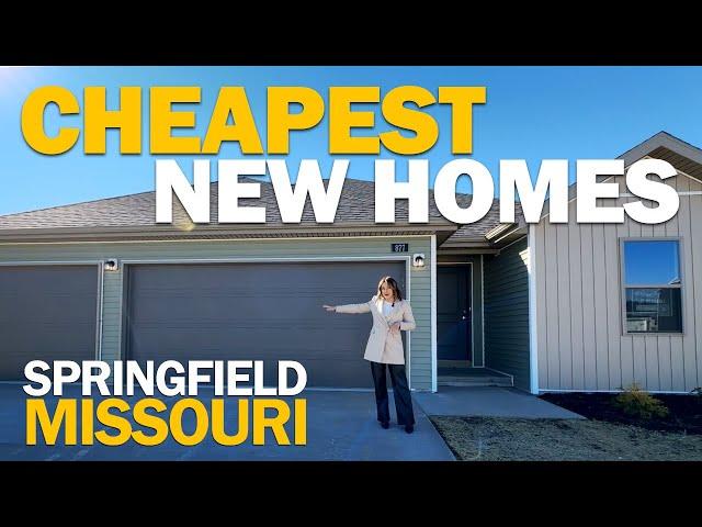 CHEAPEST NEW CONSTRUCTION HOMES In Springfield Missouri - Rogersville | Springfield MO Living