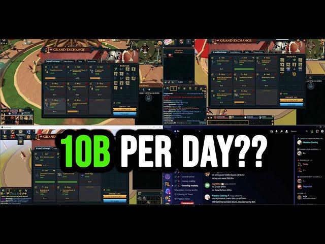 I'm Making Literally 4-10b PER DAY, and I'll Show You Everything! RS3