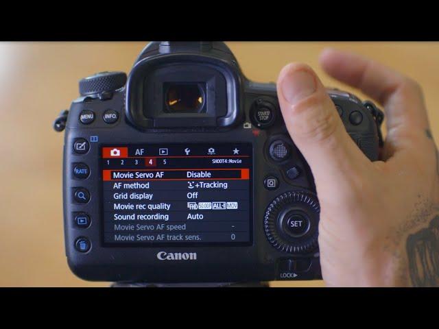DSLR for Beginners | How to Set Your Camera Up to Shoot Video