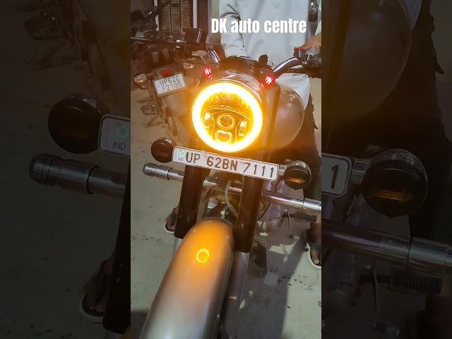 Bullet headlight LED bulb