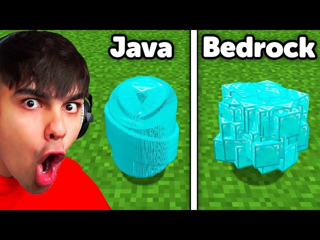 Existen Diferencias entre Minecraft Java y Bedrock?