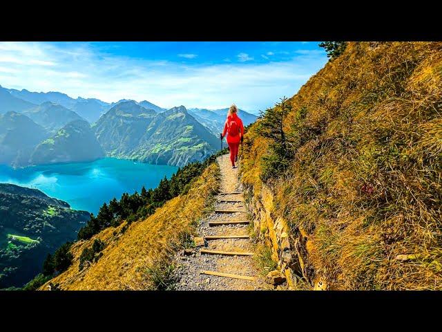 Walking the most epic ridge hike in Switzerland  Stoos - Fronalpstock