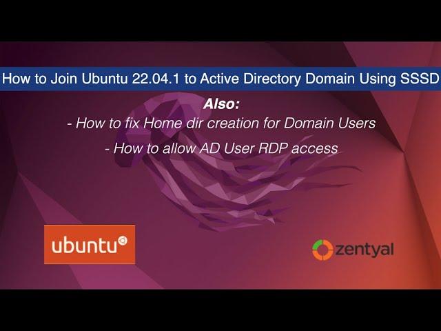 How to Join Ubuntu 22.04 to Active Directory Domain