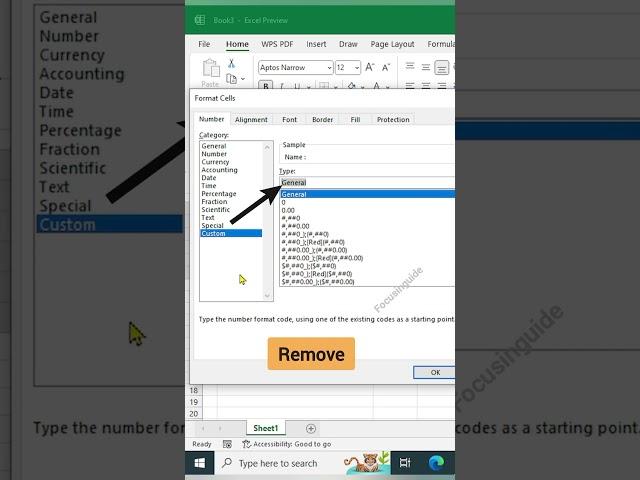 How to create form in excel #focusinguide #exceltips #tutorial #shorts