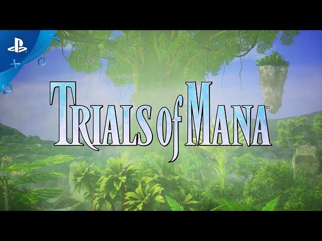 Trials of Mana | Character Spotlight Trailer: Charlotte and Kevin | PS4