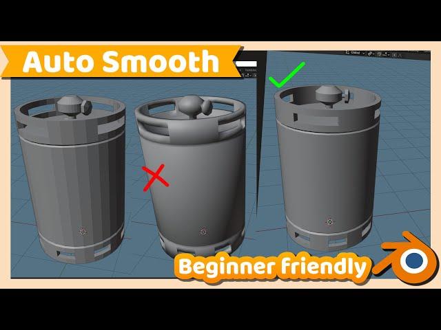 Blender Tutorial : How to Auto Smooth in Blender 3.0