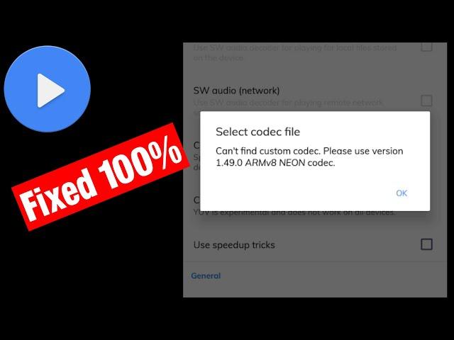 1.49.0 armv8 neon codec | 1.49.0 armv8 neon codec for mx player