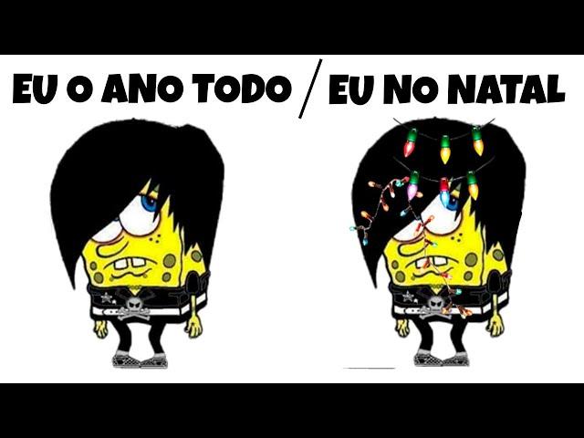 MEMES EM IMAGENS - Eu o ano todo e no Natal 