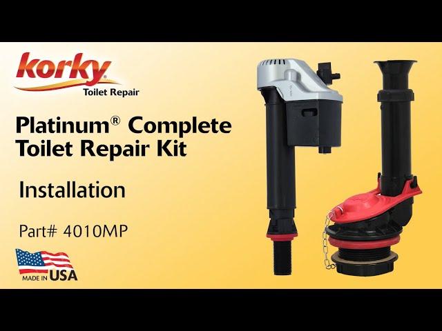 How to Install Platinum Complete Toilet Repair Kit  - 4010MP | Korky Toilet Repair