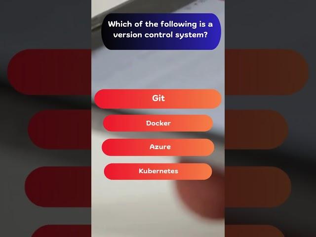  Which of the Following is a Version Control System? #computerbasics