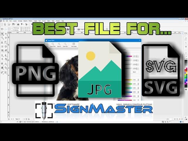 Use these files on Signmaster V3.5