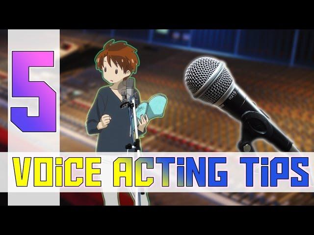 5 EASY Tips To Becoming A Better Voice Actor