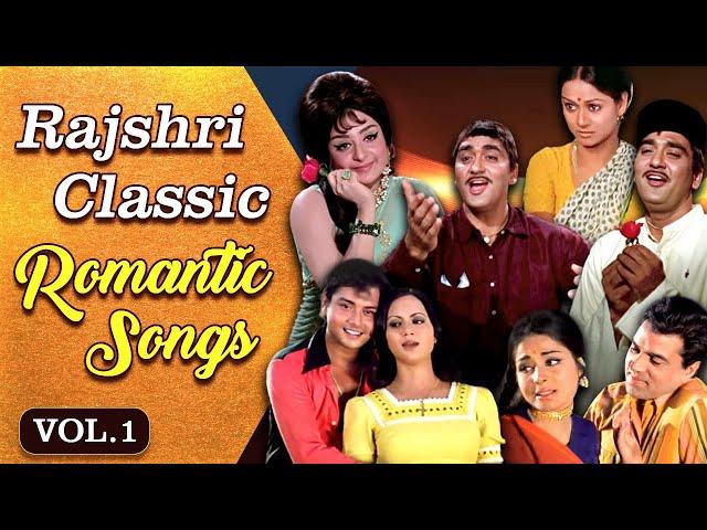 Rajshri Classic Romantic Songs | VOL-1 | Ankhiyon Ke Jharokhon Se | Hindi Romantic Hits | Jukebox