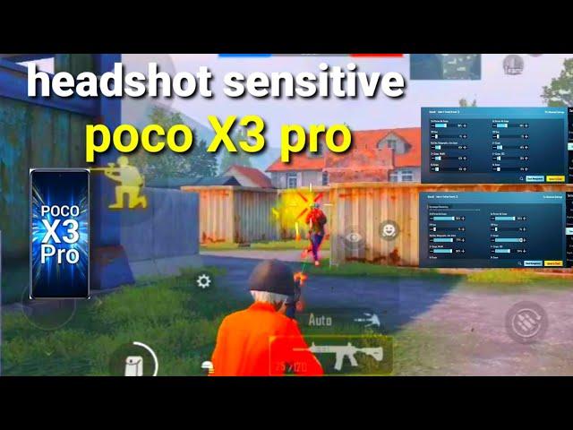 poco X3 pro headshot sensitivity poco X3 pro power