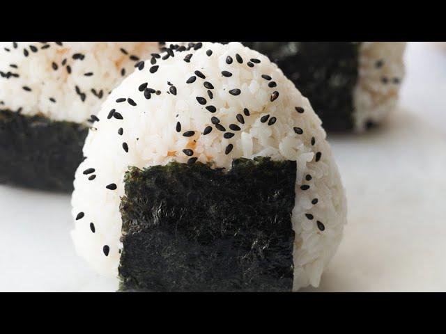 Easy Japanese Spicy Tuna Onigiri #Shorts