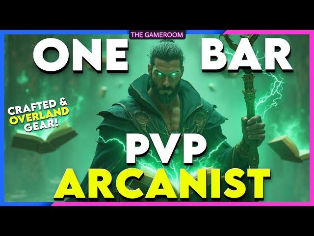 INSANE ONE BAR PVP ARCANIST! - ESO