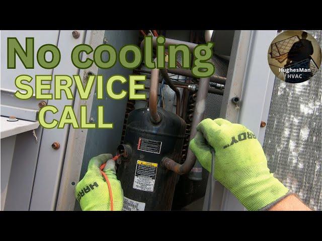 No Cooling Service Call