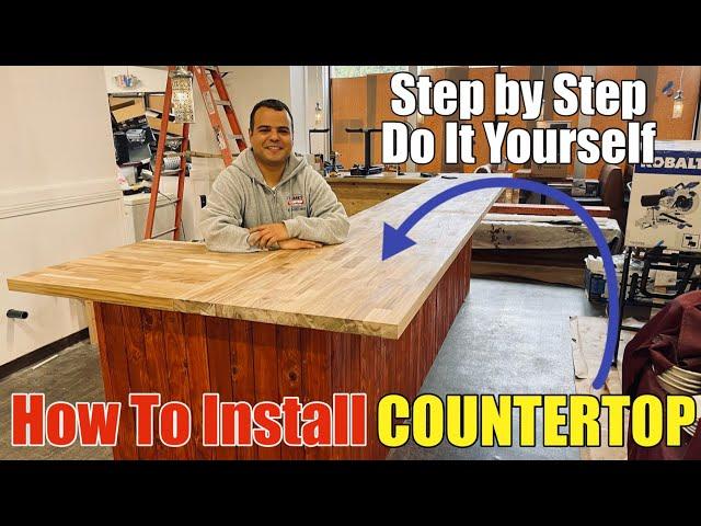 How To Install A Williamsburg Butcher Block Countertop DIY Guide Step By Step With Pro Results