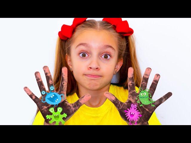 Wash Your Hands | Healthy Habits Songs by Sunny Kids Songs