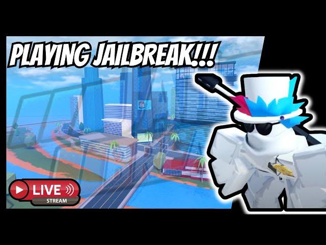 Im Back! Playing Roblox jailbreak with viewers LIVE!!! Road to 1000 Subcsribers!