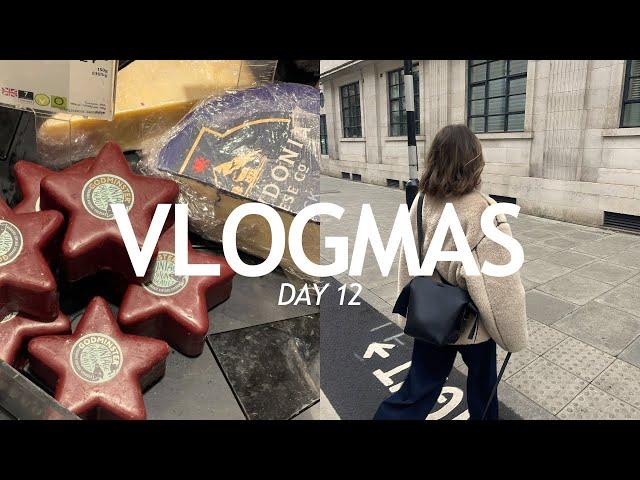 VLOGMAS Day 12 | Marylebone, Daunt Books & Come Food Shopping with Us