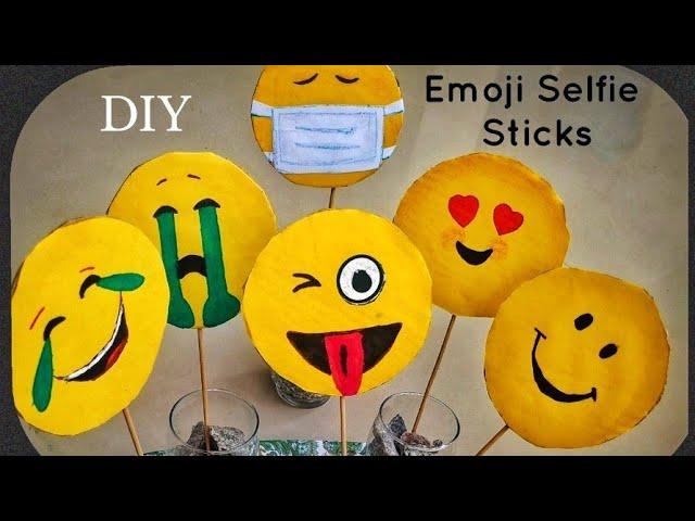 Emoji / Diy smiley Emojis /Selfie Stick Emojis / Home Decor Emojis