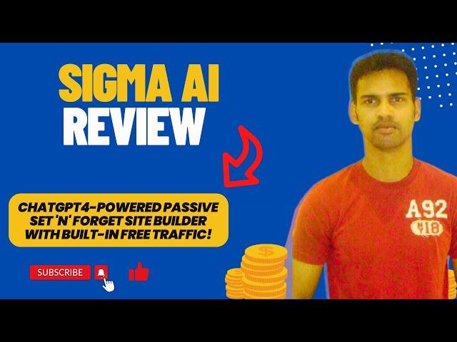 Sigma AI REVIEW & DEMO️ WARNING ️ DON'T GET THIS WITHOUT MY  CUSTOM  BONUSES!!