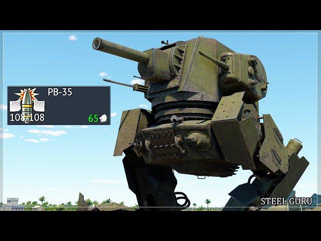 Walking ROBOT in War Thunder !!!