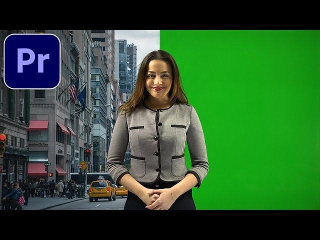 How to Remove Green Screen Video Background in Adobe Premiere Pro CC (Tutorial)