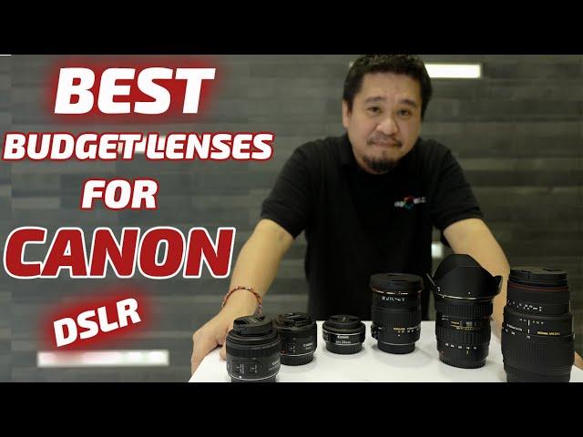 Best budget lenses for canon